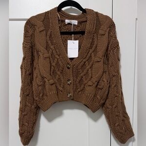 Brand New CJLA Crop Cardigan - size S